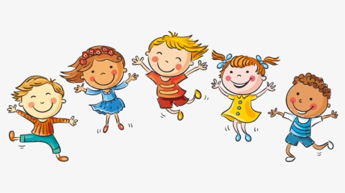 Hand Drawn Cartoon Children Happy Decoration Vector - Children Vector Png, Transparent Png, Free Download