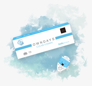 Owndays Clear Vision Package - Owndays Clear Vision, HD Png Download, Free Download