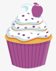 Rainbow Birthday Clipart - Cupcakes Png, Transparent Png, Free Download