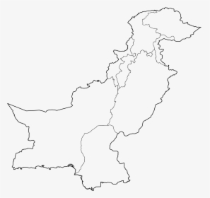 Blank Maps Of Pakistan, HD Png Download, Free Download
