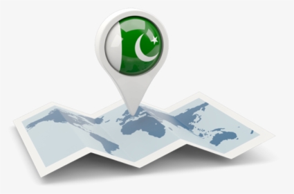 Round Pin With Map - Pakistan Map Logo Png, Transparent Png, Free Download