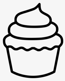 Cupcake - Icon Cupcake Svg Free, HD Png Download, Free Download