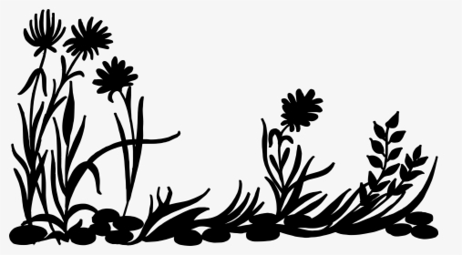 Flowers Silhouette No Background, HD Png Download, Free Download