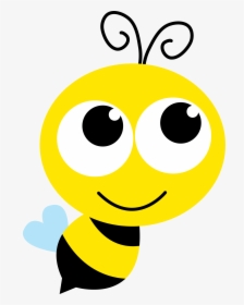 Mad Clipart Bee - Abelhinha Minus, HD Png Download, Free Download
