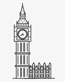 Transparent Relogio Png - Relógio Big Ben Desenho, Png Download, Free Download