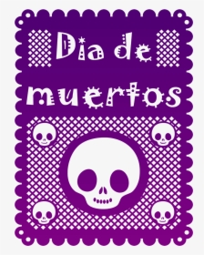 Cosas En Png Para - Muertos Papel Picado Png, Transparent Png, Free Download