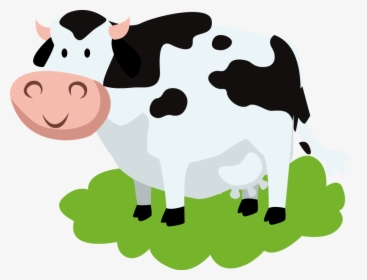 Dairy Cattle Song Nursery - Cow Png Cartoon, Transparent Png, Free Download