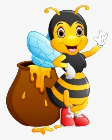 Clipart » Animals » Honey Bee Ily - Honey Glitter Graphics, HD Png Download, Free Download
