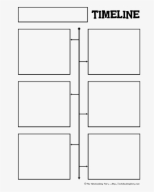 Blank Timeline Template For Kids Main Image - 6 Box Timeline Template, HD Png Download, Free Download