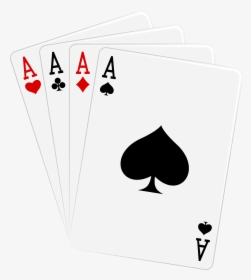 Four Aces Cards Png Clipart - Playing Cards Transparent Background, Png Download, Free Download