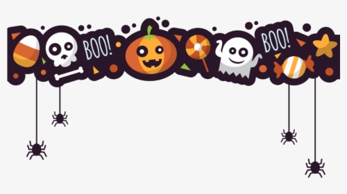 Halloween Vector Free Png Border - Halloween Vector Free Png, Transparent Png, Free Download