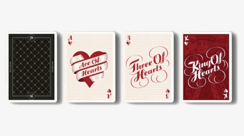 Deck Of Cards Typography, HD Png Download, Free Download