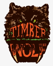 Timber Wolf Worlds Of Fun Logo, HD Png Download, Free Download