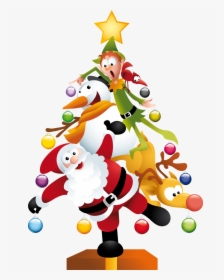 Google Clipart Christmas - Funny Christmas Tree Clipart, HD Png Download, Free Download