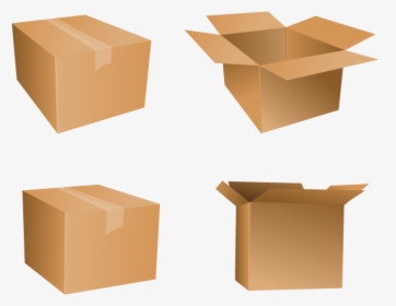 Cardboard Box Vector, HD Png Download, Free Download