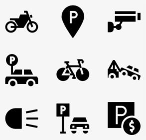 Parking - Motor Parking Icon, HD Png Download, Free Download