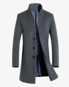 Wool Coat Png Clipart - Gents Tweed Long Coat, Transparent Png, Free Download