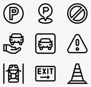 Parking - Graphic Design Icon Vector, HD Png Download, Free Download