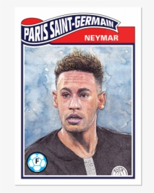 Topps Ucl Living Set Card - Neymar, HD Png Download, Free Download
