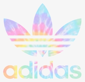 Tie Dye Adidas Logo, HD Png Download, Free Download