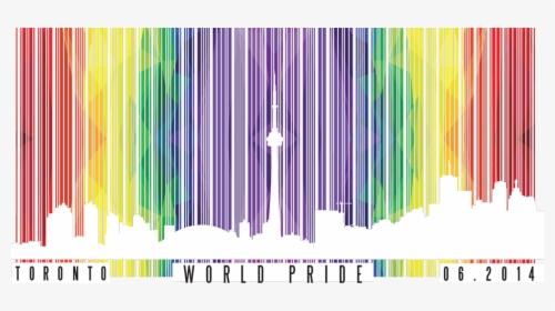 Unique Rainbow Barcode Colorful Pride Tumblr Overlay - Transparent Barcode Rainbow, HD Png Download, Free Download