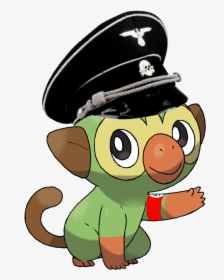 Nazi Cap Png - Pokemon Gen 8 Grookey, Transparent Png, Free Download