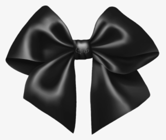 Silk - Black Bow Png, Transparent Png, Free Download