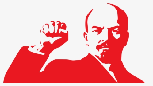 Lenin Fist - Lenin Black And White, HD Png Download, Free Download