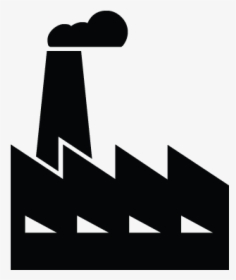 Industrial, Factory, Industry, Production Icon - Factory Industry Symbol, HD Png Download, Free Download