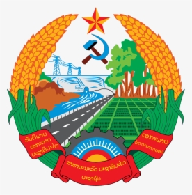 Transparent Communist Star Png - Emblem Of Laos, Png Download, Free Download