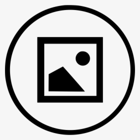 Transparent Gallery Icon Png - Gallery Circle Icon, Png Download, Free Download