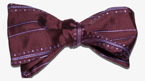 Wine And Light Blue Silk Bow Tie - Paisley, HD Png Download, Free Download