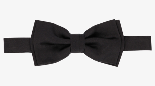 Black Silk Bow Tie Ss19 Collection, Pal Zileri - Bow Tie, HD Png Download, Free Download