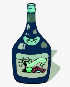 Cocktail Icon Martini Icon - Gambar Animasi Botol Minuman Keras, HD Png Download, Free Download