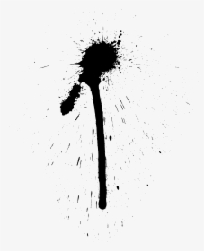 Black Paint Dripping Png, Transparent Png, Free Download