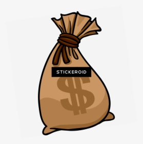 Money Bag Clipart , Png Download - Cartoon Money Bag Png, Transparent Png, Free Download