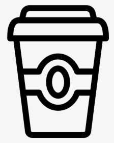 Transparent Coffee Clipart Black And White - Coffee To Go Icon Png, Png Download, Free Download
