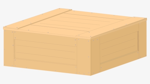 Box,angle,lumber - Wooden Box Clipart, HD Png Download, Free Download