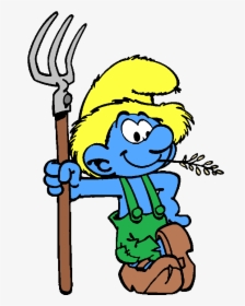 Transparent Smurf Clipart - سنفور مزارع, HD Png Download, Free Download