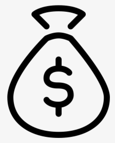 Money Bag Dollar Money Bag Dollar Money Bag Dollar - Transparent Background Money Icon Transparent, HD Png Download, Free Download