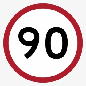90 Speed Limit Sign, HD Png Download, Free Download