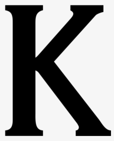 Letter K Png - K En Letras Doradas, Transparent Png - kindpng