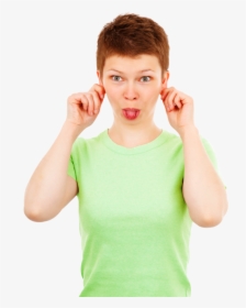 Funny Woman Showing Tongue Png Image - Funny Women Png, Transparent Png, Free Download