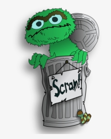 Oscar The Grouch Wallpapers - Oscar The Grouch Deviantart, HD Png Download, Free Download