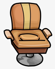 Club Penguin Wiki - Salon Chair Clipart, HD Png Download, Free Download