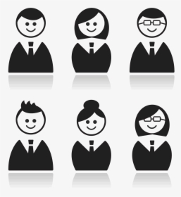 Business People Icon Vector , Png Download - Different Ages Of People Icon, Transparent Png, Free Download