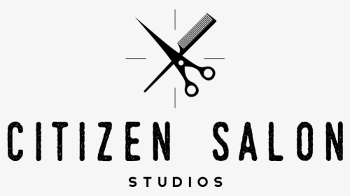 Citizen Salon Studios Png Black Transparent Bg Citizen - Calligraphy, Png Download, Free Download