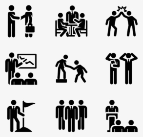 Human Vector Png - People In Restaurant Icon, Transparent Png, Free Download