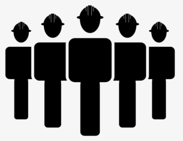 Construction Management - Transparent Construction Workers Silhouette, HD Png Download, Free Download