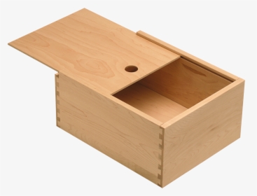 Bread Box Sliding Top Drawer Box - Box With Sliding Top, HD Png Download, Free Download